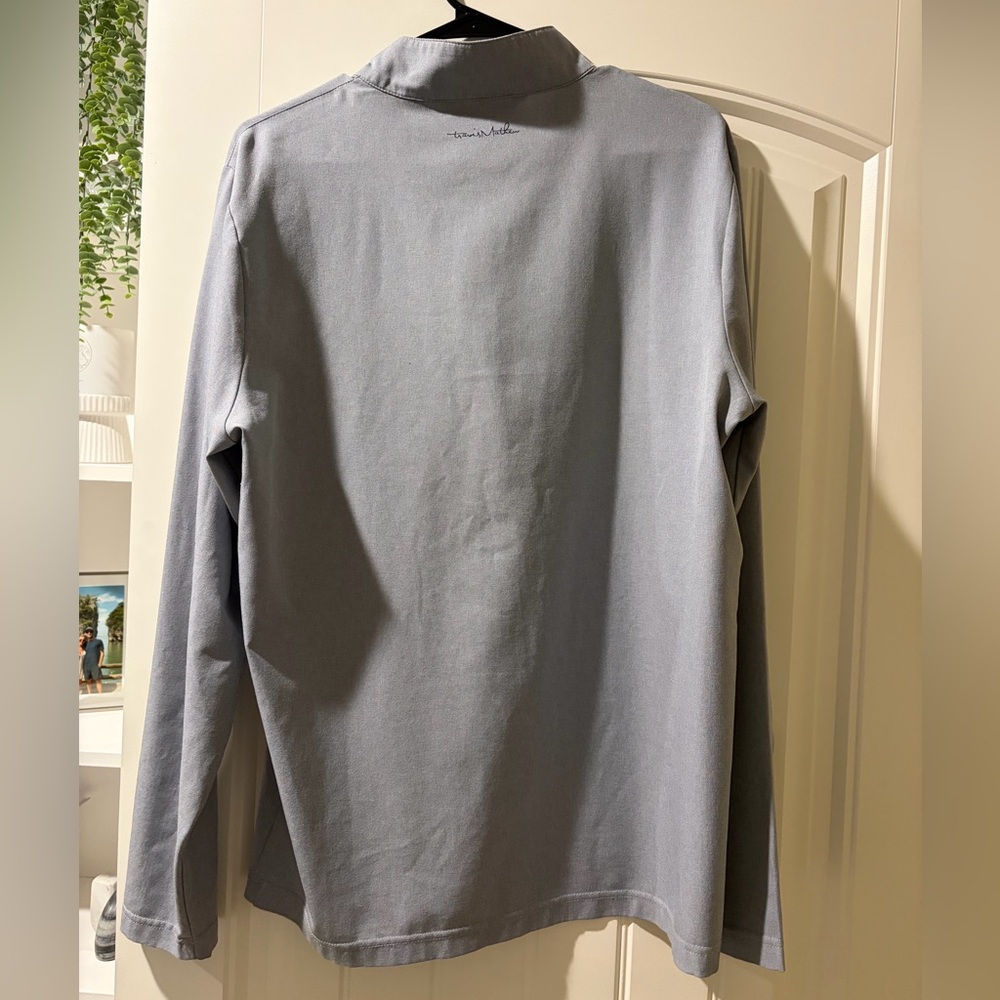 Gray Quarter-Zip Pullover - image 4